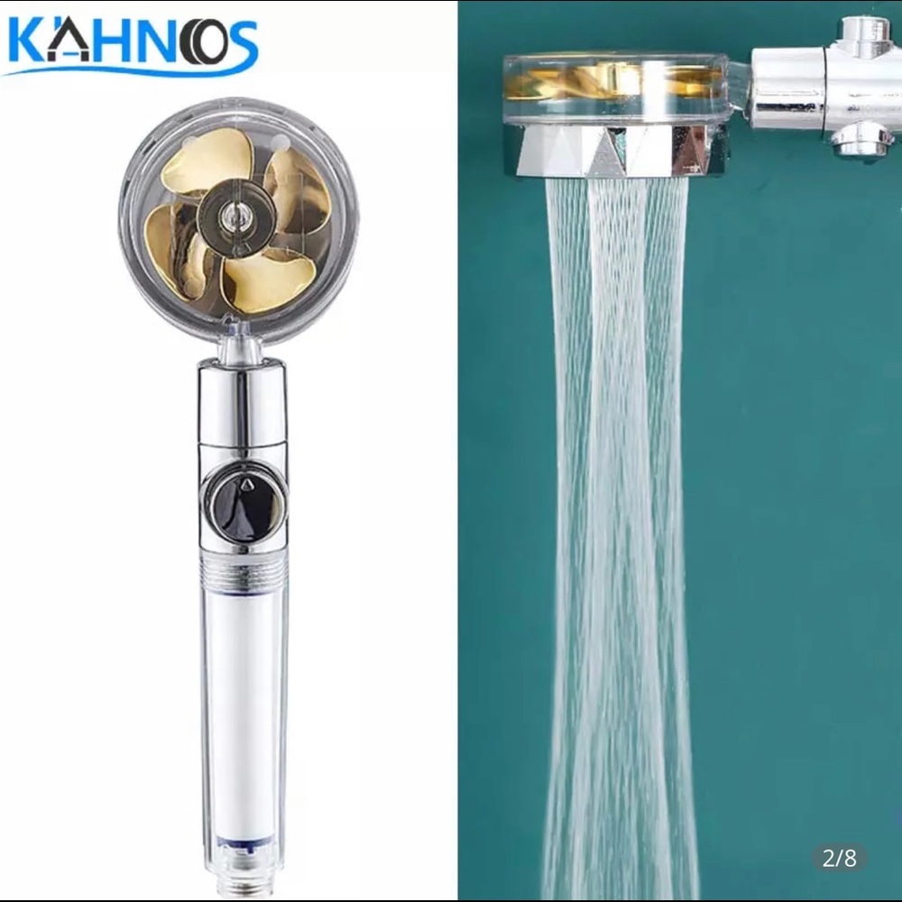 High Pressure Water Saving Spray Shower Head 360 Rotated Rainfall Shower head
